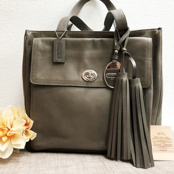 Coach Legacy America Icons Pocket Tote Style 19982 - Picture 1 of 11